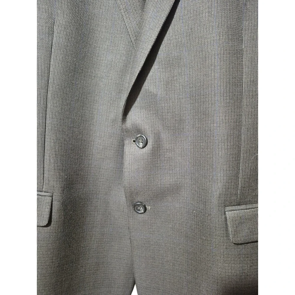 Chaps Mens 46L Brown Blazer‎ Sport Coat Jacket Retro Career Business